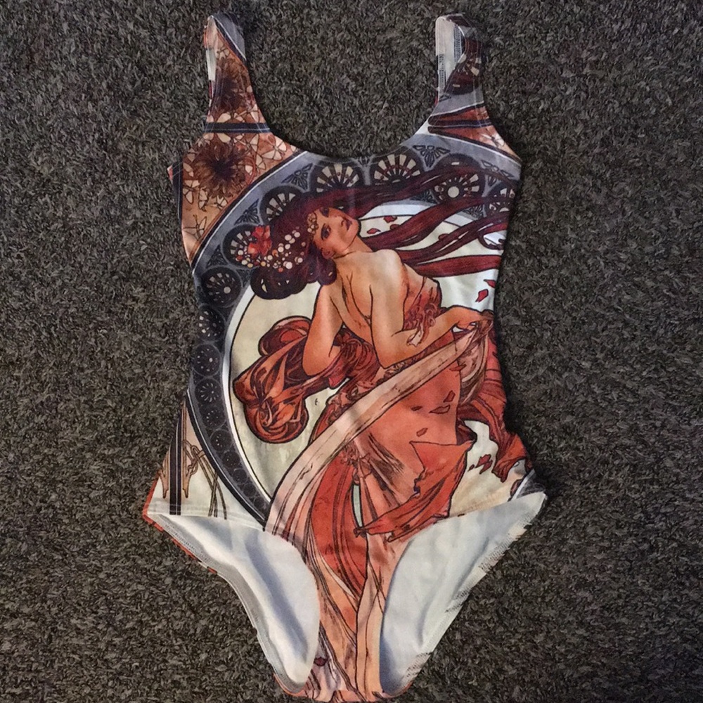 Mucha White Blackmilk Clothing swimsuit